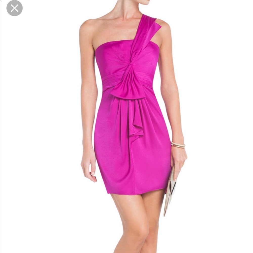BCBG PALAIS OFF SHOULDER DRESS